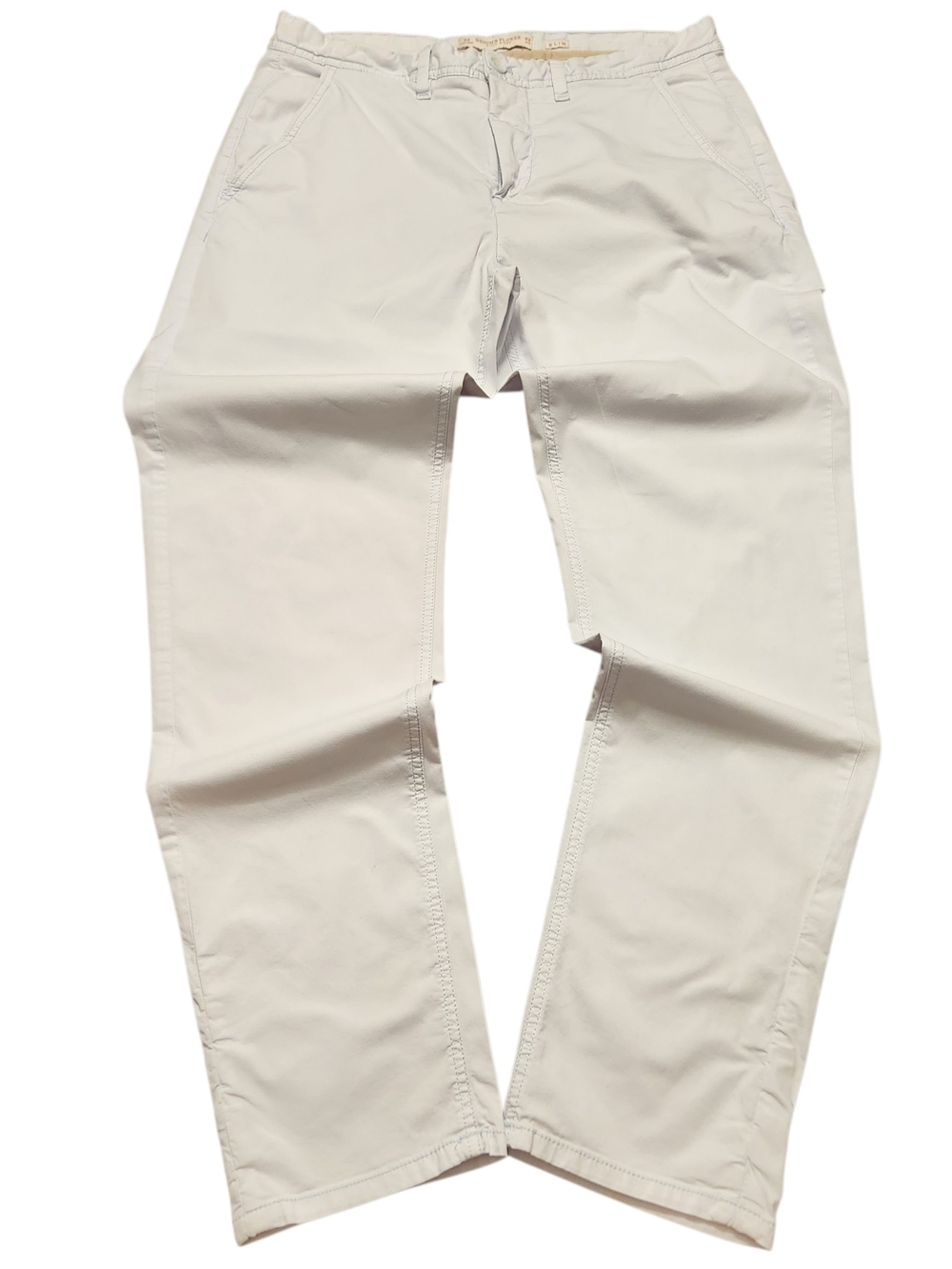 Denim & Flower Ricky Singh Slim Fit Chino Pants Slacks Size 32 Light Blue Preppy